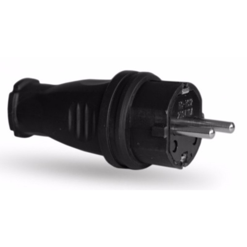 Fisa De Cauciuc 16A 250V cu pamintare Foto