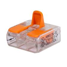 Clema 3 gauri/conductor flexibil sau rigid,2,5 mm(100buc),WAGO,CTK Foto