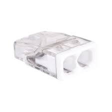 Clema conductor RIGID (2X2.5mm) transparent (200buc),WAGO,CTK Foto