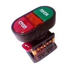 Buton АРВВ-22N "Пуск-Стоп" D-22mm neon/240В 1з+1р Foto