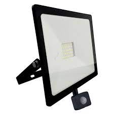 LED Projector 20W Slim blak cu Sensor (IP-65, 6000K),EMS Foto