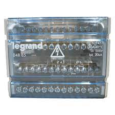 Repartitor Modular 4P(2x16mm-Intrari/5x10mm-Iesiri),100A Foto