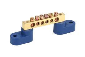 Шина "N" ноль на двух угловых изол ШНИ-6х9-У2-С ИЭК Foto