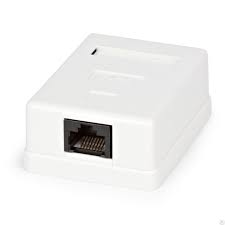 Priza Euro 1x RJ45 UTP-6E (cu modul NKS) Foto