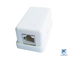 Розетка Евро 1хRJ45 FTP-6e (с модулем NKS) Foto