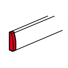 Capac Capat DLP 40*12.5 (pt canal LED) Foto