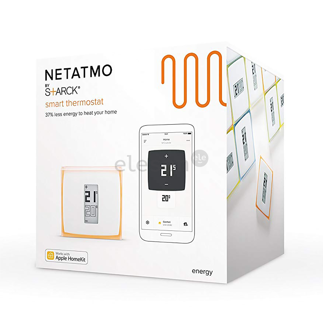 Termostat wi-fi inteligent,aparent (stationar/portativ),Netatmo Foto