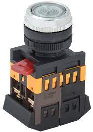 Buton ABLFS-22 opac D-22mm neon/240В 1з+1р Foto