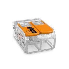 Clema 2 gauri/conductor flexibil sau rigid,4mm(100buc),WAGO Foto