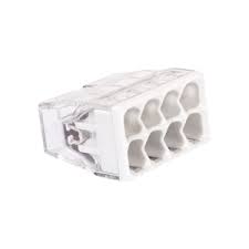Clema conductor RIGID (8X2.5mm)transparent(50buc),WAGO Foto