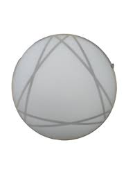 Felinar НББ 2x60W/E27 geometria D-300,Alb Foto