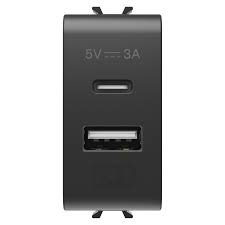 Priza USB Tipe-C ,20W,1M Negru,CTK Foto