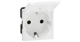 Priza RJ45 1M Cat.6A SFTP Alb,CTK Foto