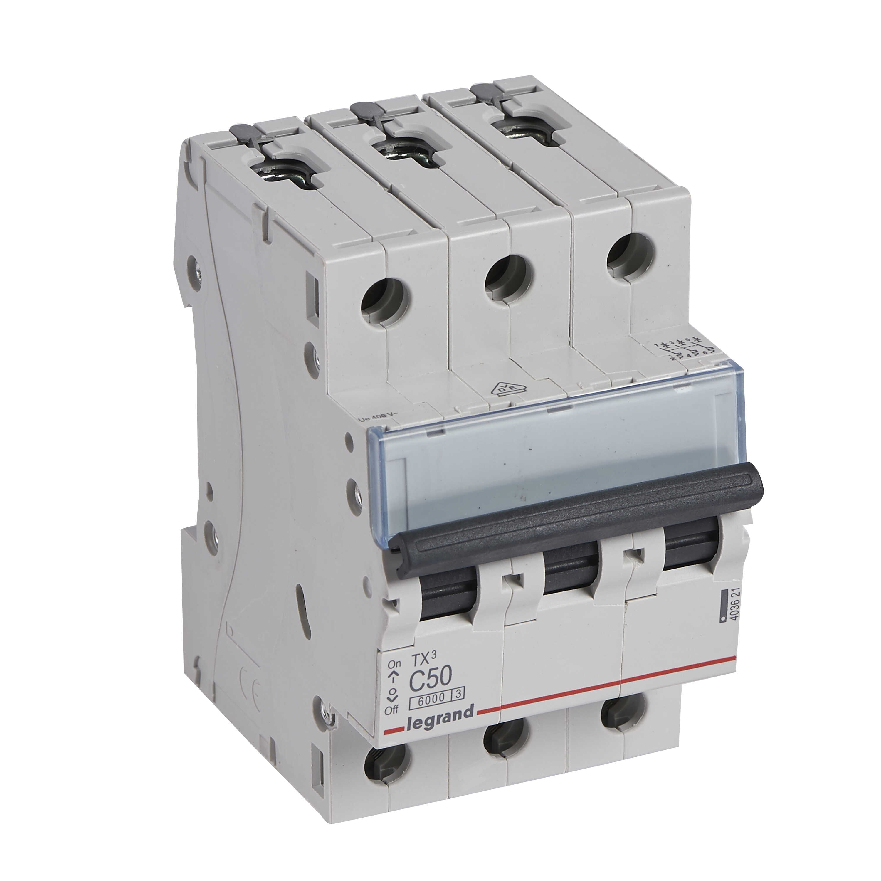 Automat 3P C 50A 6kA TX3 Foto