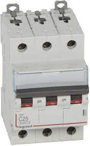 Intrerupator Automat DX3 3P C25 6000/10KA Foto