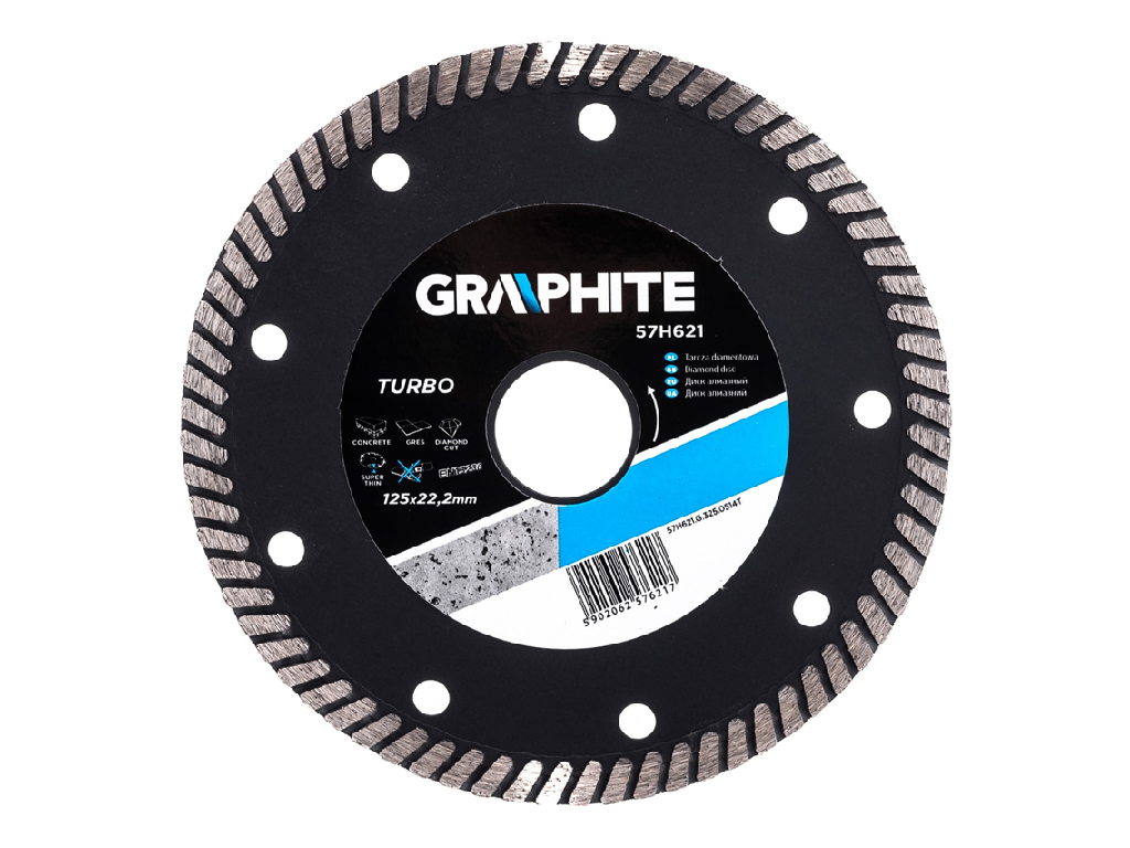 Disc diamant p-u beton 125х22.2mm Foto