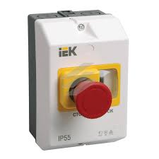 Cutie de protectie cu buton "STOP" (IP55) Foto