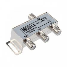 Splitter 3 cai,5–1000MHz Foto