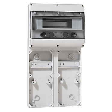 Cofret pentru prize 12mod, max 6 prize 280x125 mm,IP66 Foto