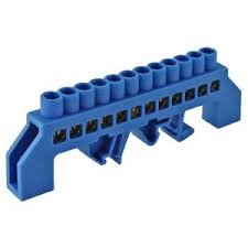 Bara "N" pe sina DIN sau corpus 6x9mm 8 gauri sura Foto