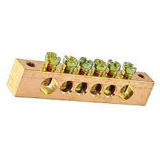 Bara "N" pe sina T DIN simplu 8 gauri (6x9mm) Foto