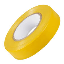 Banda adeziva galben (20mm*19mm) Foto