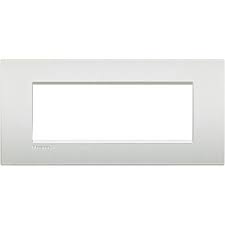 Rama 7mod Alb Perlat,Metal (Livinglight AIR) Foto