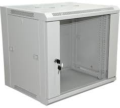 Rack de perete 9U-19" 600x450x500,usa transparenta fumurie Foto
