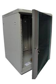 Rack de perete 12U-19" 600x450x6400,usa transparenta fumurie Foto