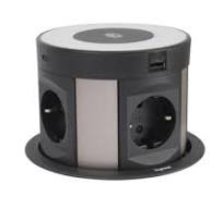 Tower 120 /4x2P+E + 2USB tip.Ax2USB tip.C + Incarcator wireless Foto