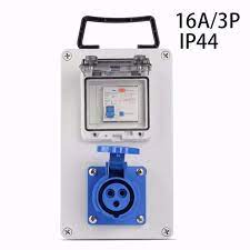 Box Industrial 11M(2x3P+N+T 16A/380V-4x2P 16A/220V),CTK Foto