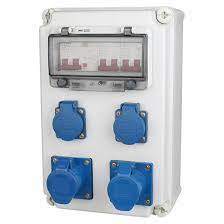 Box Industrial 11M(2x3P+N+T 32A/380V-4x2P 16A/220V),CTK Foto