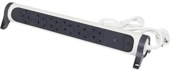 Bloc Mutifunctional 6x2P+T(1,5M-3x1,5/SPD+ind.LED),Alb-Gri Foto