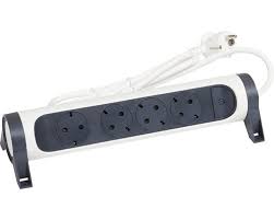 Bloc Mutifunctional 4x2P+T(3M-3x1,5),Alb-Gri Foto