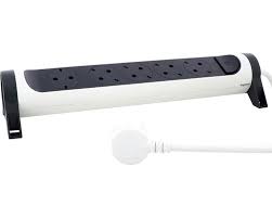 Bloc Mutifunctional 5x2P+T(3M-3x1,5),Alb-Gri Foto