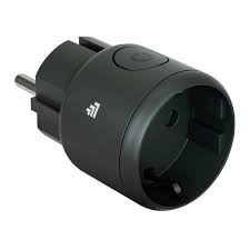 Eliot Adaptor Priza 1x2P+T  frontal negru (Wi-Fi),LR Foto