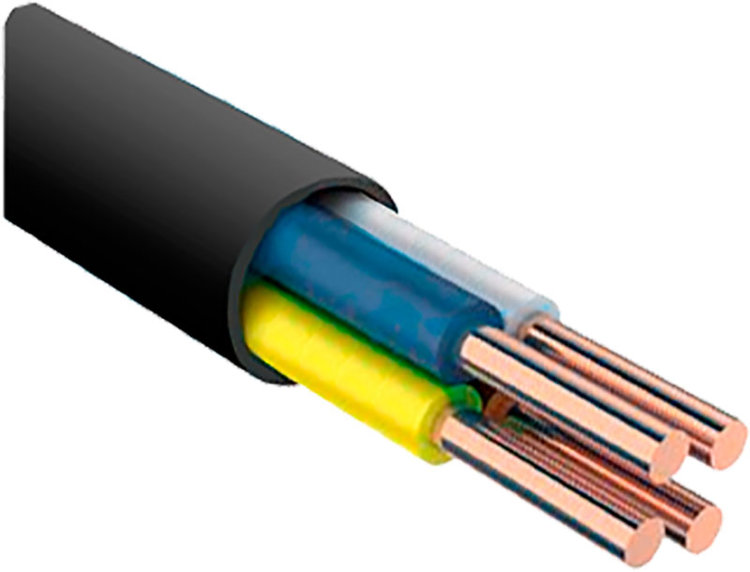 Cablu VVGng 4х6 (baraban) Foto