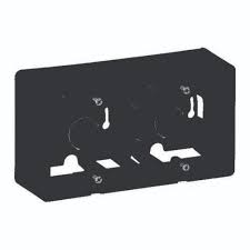 Cutie montare aparenta 2-locuri Valena Life,negru Foto