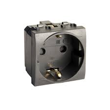 Priza 2P+T 2M Neagra 16A Mosaic,CTK Foto