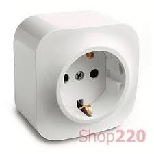 Priza 2P+E 16A protect alb FORIX Foto