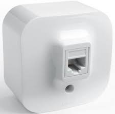 Priza RJ45 cat5E alb FORIX Foto