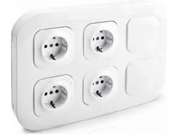 Statie lucru, echipata 2x2P+E cu protect si 2 ob FORIX Foto