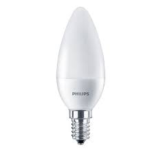 Bec Led-Candle ND-B38 (7-60W) 4000K-E14,PHILIPS Foto